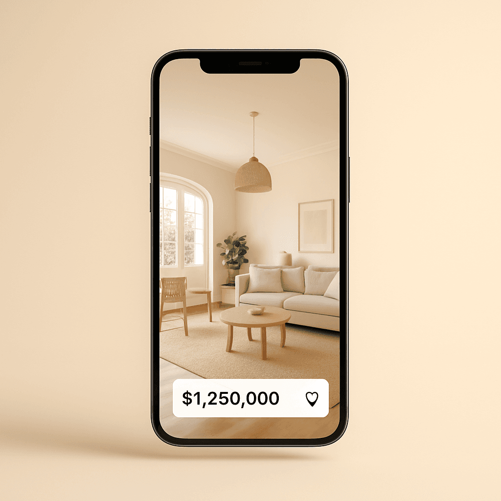 The Riva app showing a video-first home feed